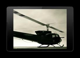 Helicopter 3D Wallpaper poster