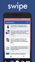 Swipe Widget for Facebook BETA پوسٹر