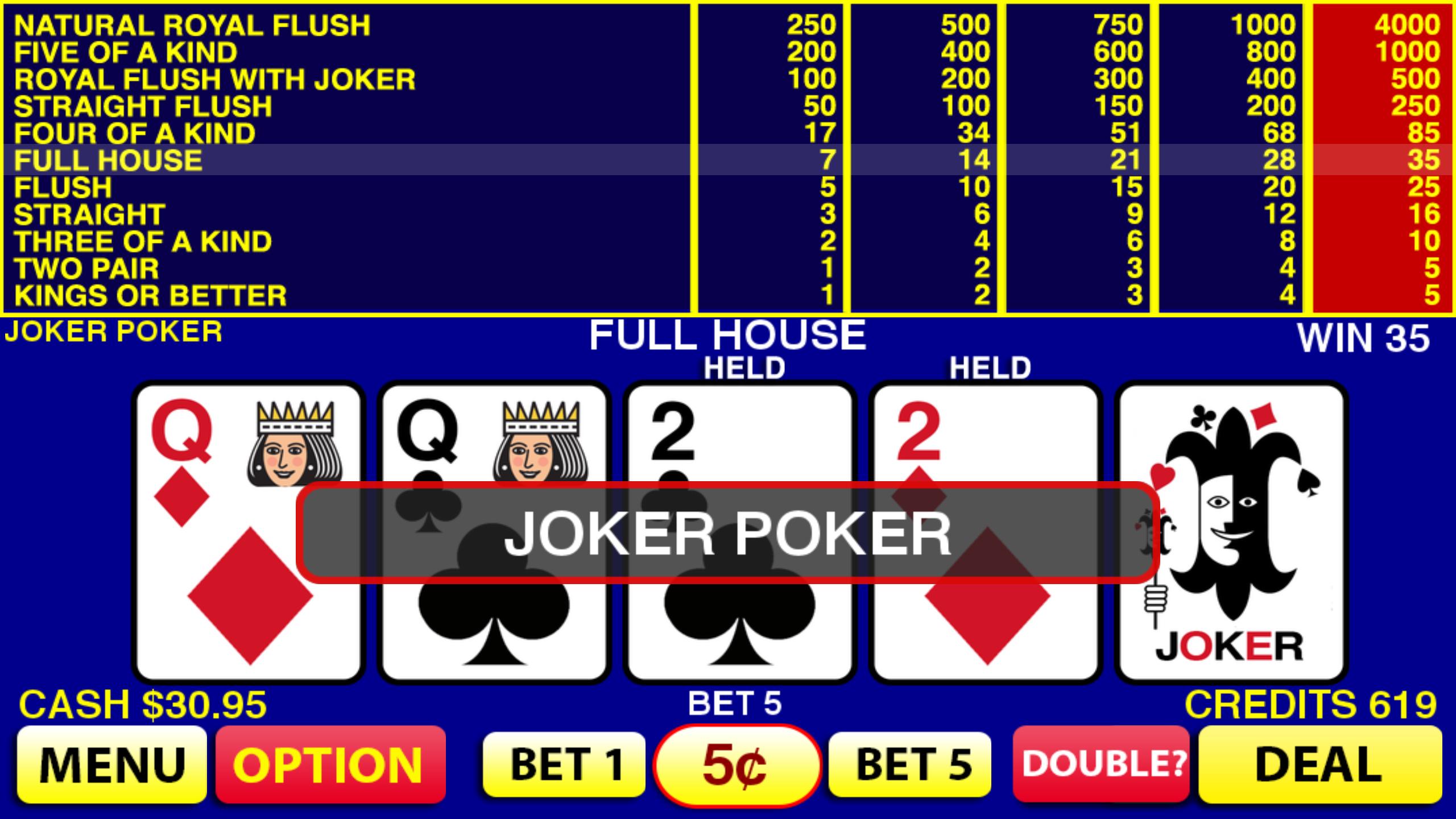 Joker poker free games Joker poker free games