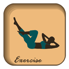 Ladies Six Pack Exercise Guide icône