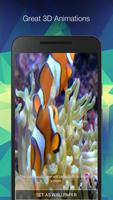 الأسماك 3D خلفية متحركة تصوير الشاشة 2