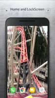 Rollercoaster Live Wallpaper capture d'écran 1