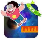 Icona Steven : Jumping Steve In The Universe