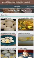 Hard Boiled Egg Recipes capture d'écran 1