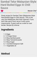 2 Schermata Hard Boiled Egg Recipes