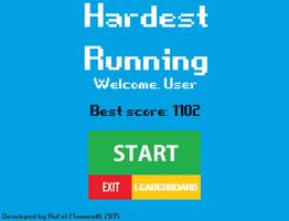 Poster Hardest Running