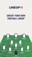 Lineup11 - لصنع تشكيلة فريقك الملصق