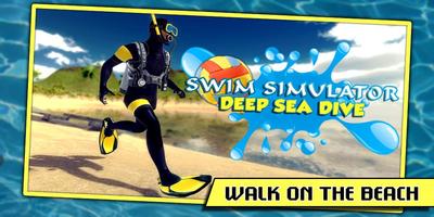 Swim Simulator - Deep Sea Dive capture d'écran 1