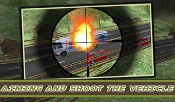 Traffic Road Strike : Sniper screenshot 1