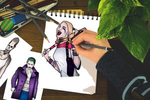 how to draw suicide squad screenshot 1