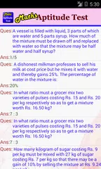 Maths Aptitude Test APK download