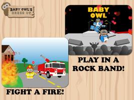 Baby Owl's Dress Up syot layar 1