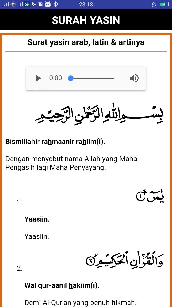 Bacaan Surat Yasin Dan Tahlil Lengkap For Android Apk Download