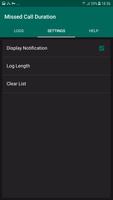 Missed Call Duration capture d'écran 3