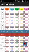 Score My Yahtzee plakat