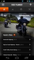 Harley-Davidson Ride Planner الملصق