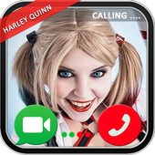 Fake call from Harley Quinn icon