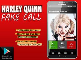 Fake call from Harley Quinn Affiche