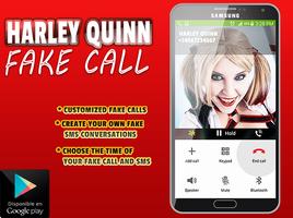 برنامه‌نما Fake call from Harley Quinn عکس از صفحه