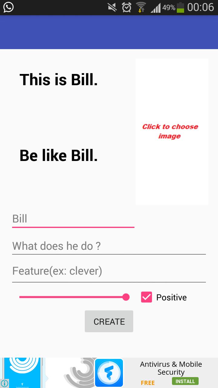 I like bill