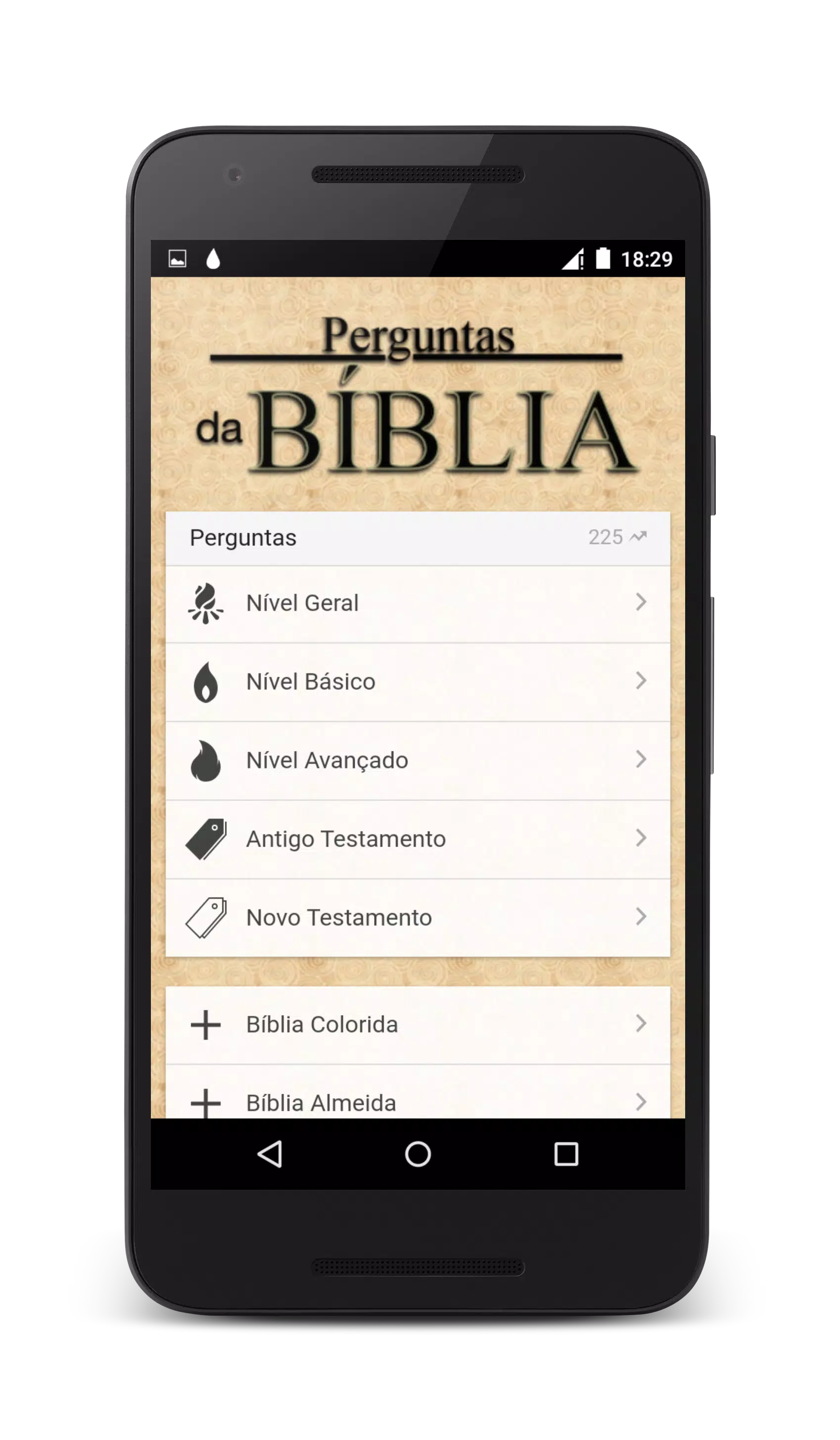 Download do APK de Perguntas e Respostas Bíblia para Android