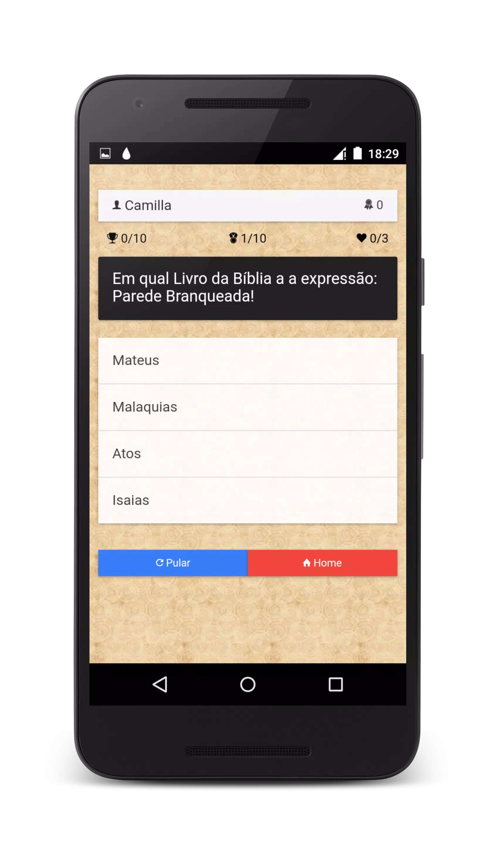 Download do APK de Perguntas e Respostas Bíblia para Android