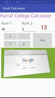 برنامه‌نما Harraf small calculator by Harraf  college عکس از صفحه