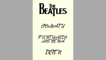 1 Schermata The Beatles Galdetegia