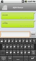 برنامه‌نما Tamil Keyboard for (Tamil SMS) عکس از صفحه