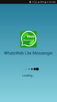 WhatsWeb Lite Messenger Affiche