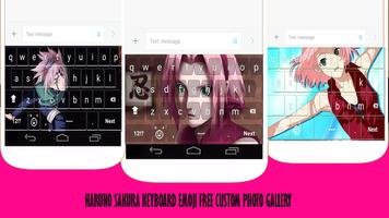 Sakura Keyboard Haruno Emoji Cartaz