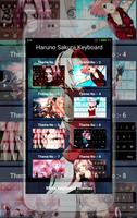 Sakura Keyboard Haruno Emoji imagem de tela 1