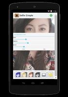 Editor Foto Selfie Simple capture d'écran 3