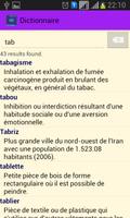 Dictionnaire Screenshot 3