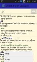 English French Dictionary скриншот 3