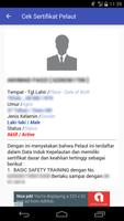 Cek Sertifikat Pelaut 截圖 1