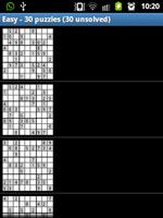 Main Sudoku capture d'écran 2