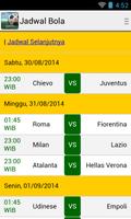 Jadwal Bola captura de pantalla 3