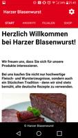 Harzer Blasenwurst Plakat