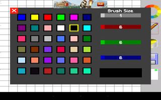 PixelHawk2 - Pixel Art Creator capture d'écran 1