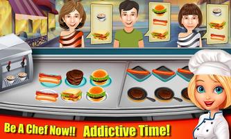 Street Kitchen Food Cooking Restaurant Simulation screenshot 3
