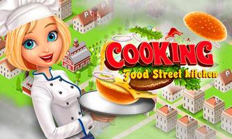 Street Kitchen Food Cooking Restaurant Simulation-poster