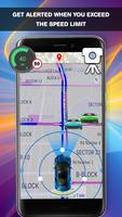 Wykrywacz fotoradarów: radar prędkościomierza GPS plakat