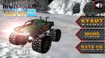 Monster Truck Snowfall Plakat