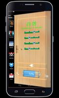 Wood Door Screen Lock captura de pantalla 3