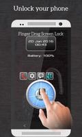 Finger Drag Screen Lock-poster