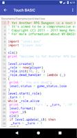 Touch BASIC screenshot 1