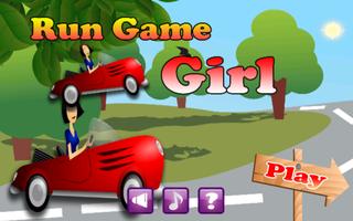 Run Game Girl Affiche