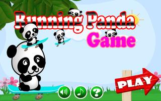 Running Panda Game Affiche