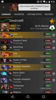 Stats for Dota 2 Plakat